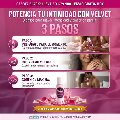ESTRECHANTE VELVET OFERTA MADRES 2 X 1